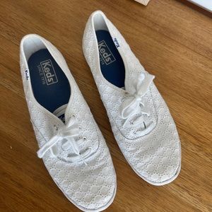 Lace detail Keds